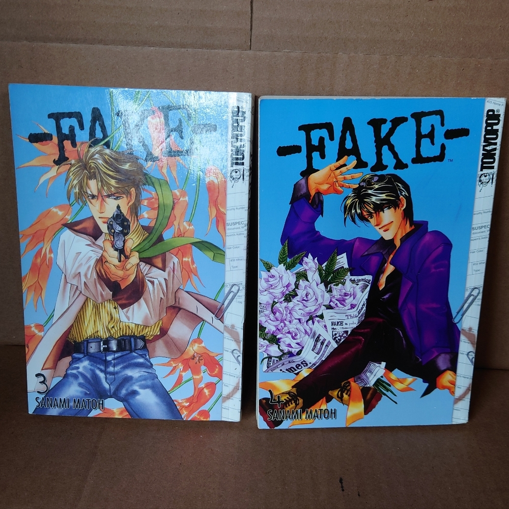 Manga: Fake vol 3&4